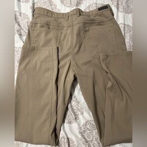 DKNY Tan Chinos Relaxed Fit Cotton Blend
